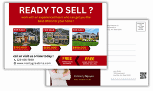 Ready to sell postcard