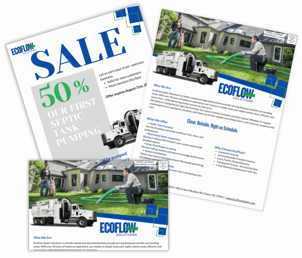 EcoFlow Septic Solutions- EDDM