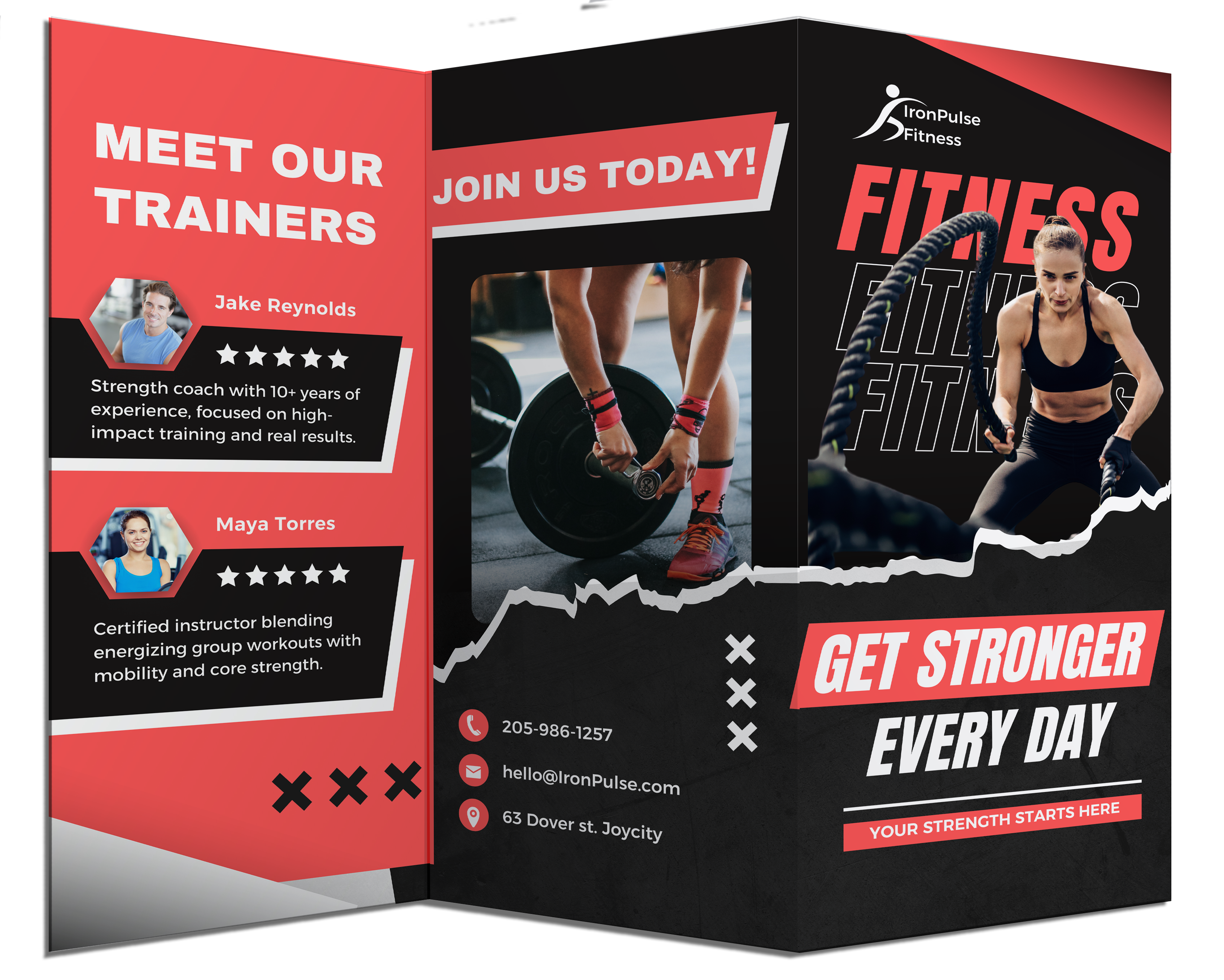 Fitness Trifold