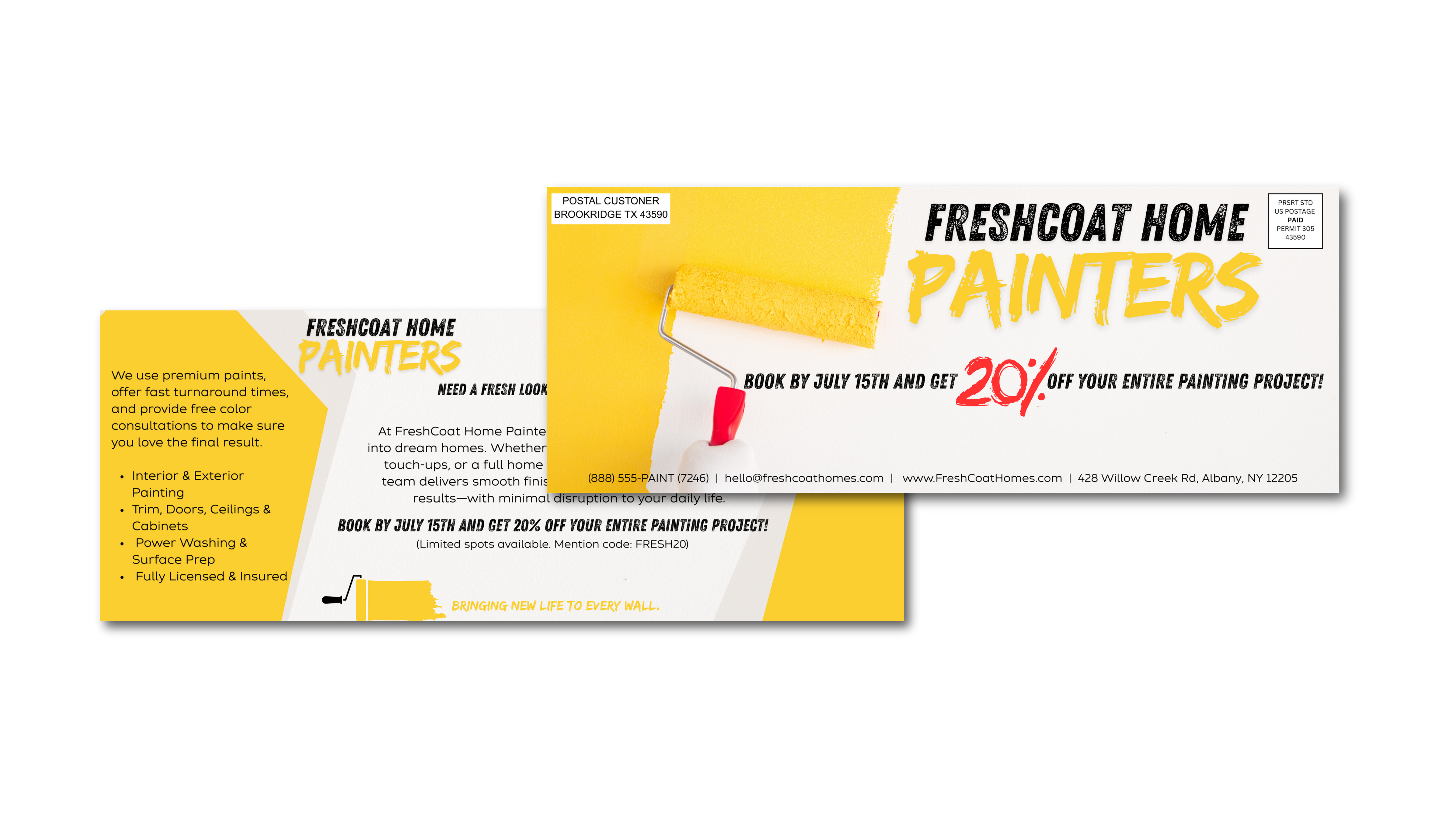 FreshCoat Home Painters - EDDM