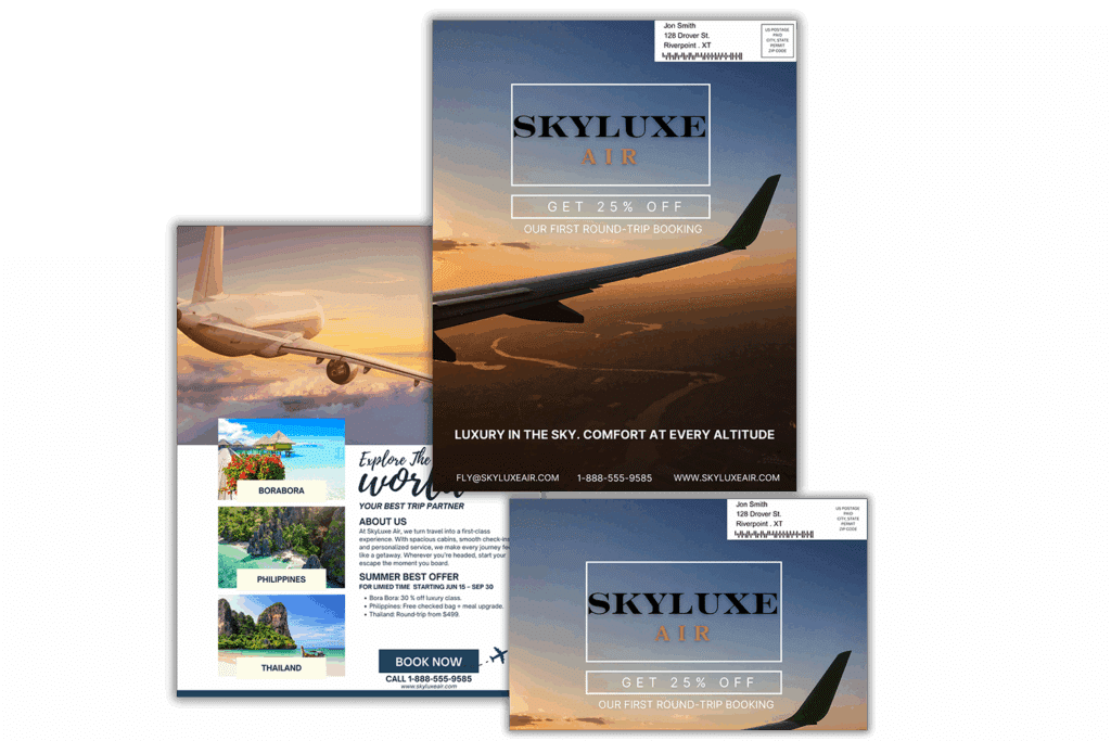 SkyLuxe Air- Self Mailer