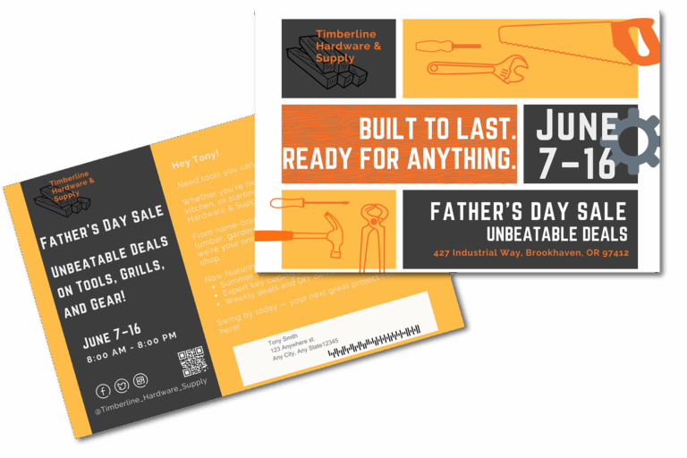 Timberline Hardware & Supply- Postcard