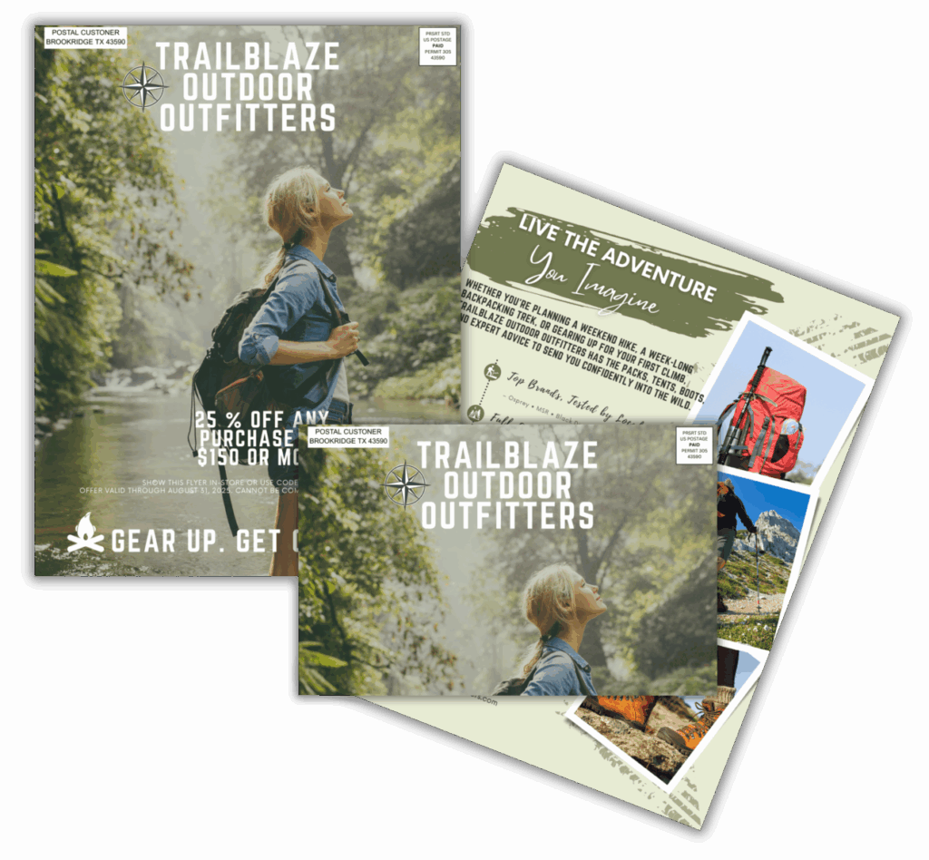 Trailblaze Outdoor Outfitters- EDDM