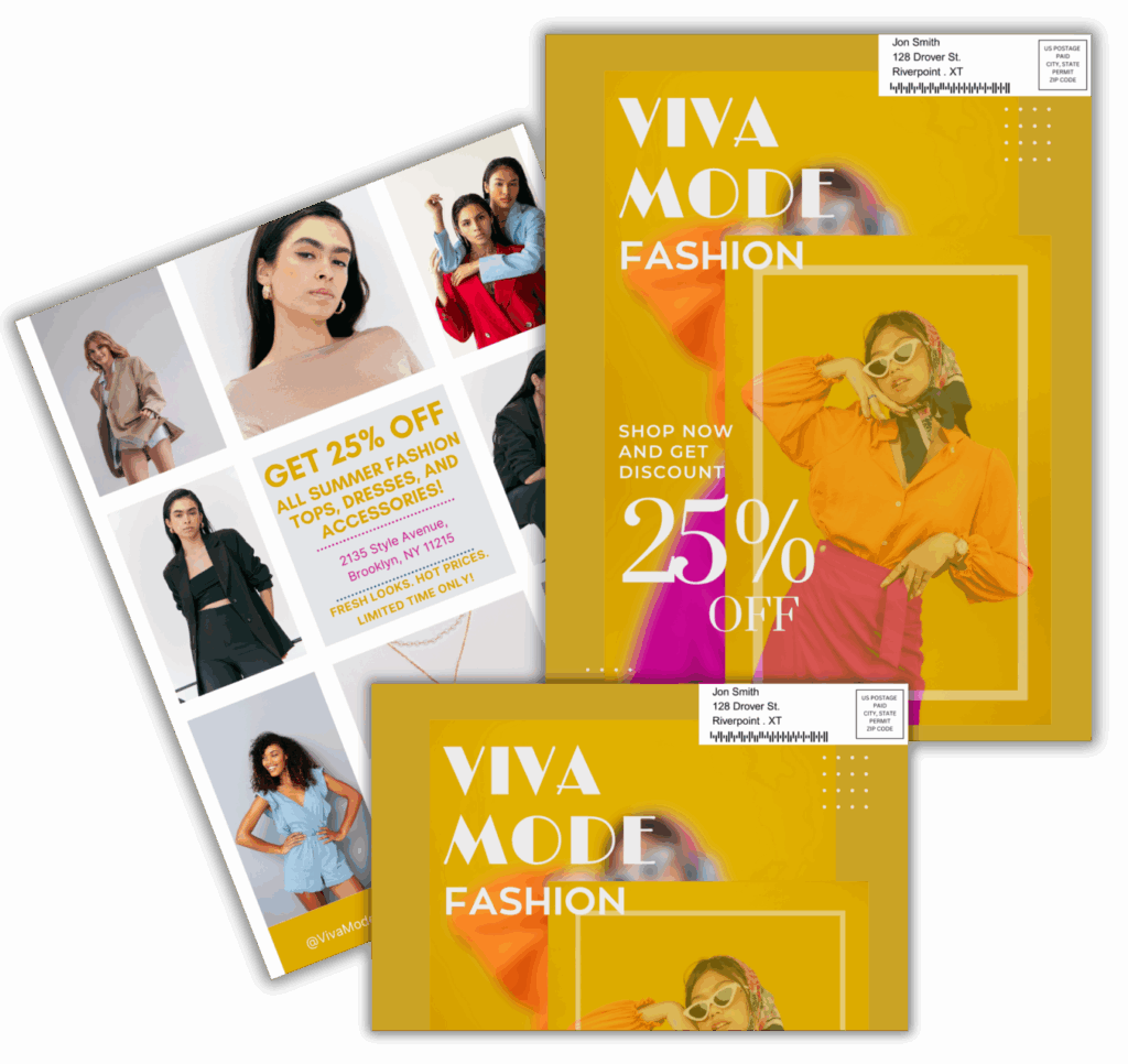 Viva Mode- Self-Mailers